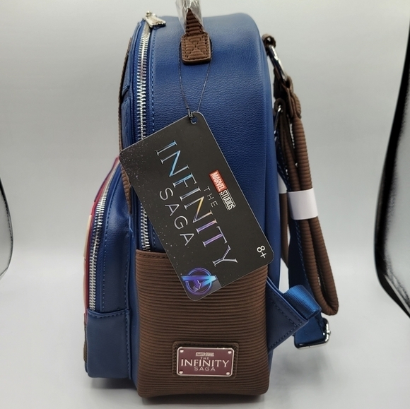 Loungefly Captain America Infinity Saga Marvel Backpack - Picture 5 of 10